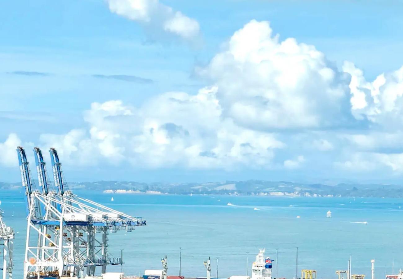 Gorgeous Seaview 2 Bedroom Apartment In Auckland Cbd Exterior foto