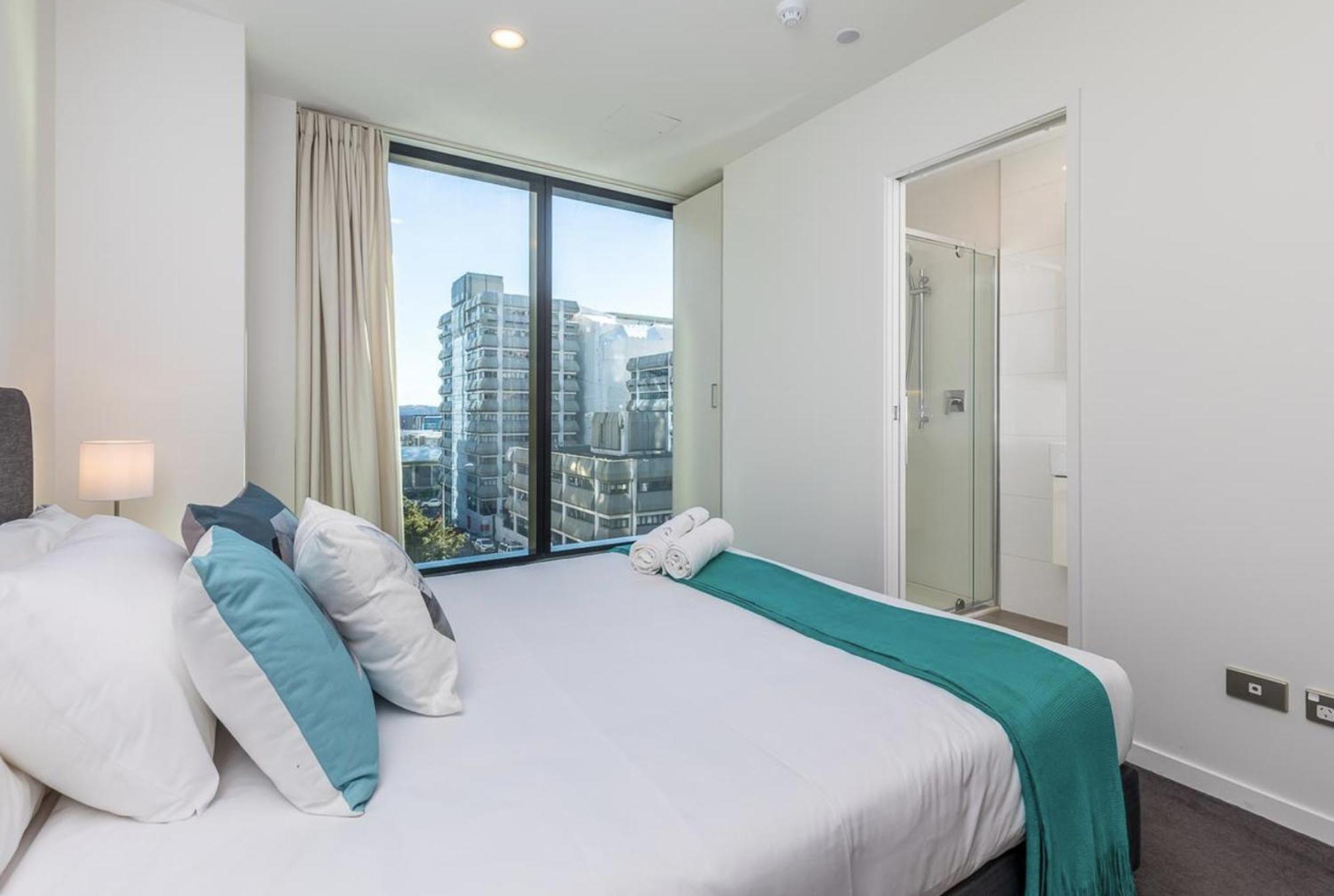 Gorgeous Seaview 2 Bedroom Apartment In Auckland Cbd Exterior foto