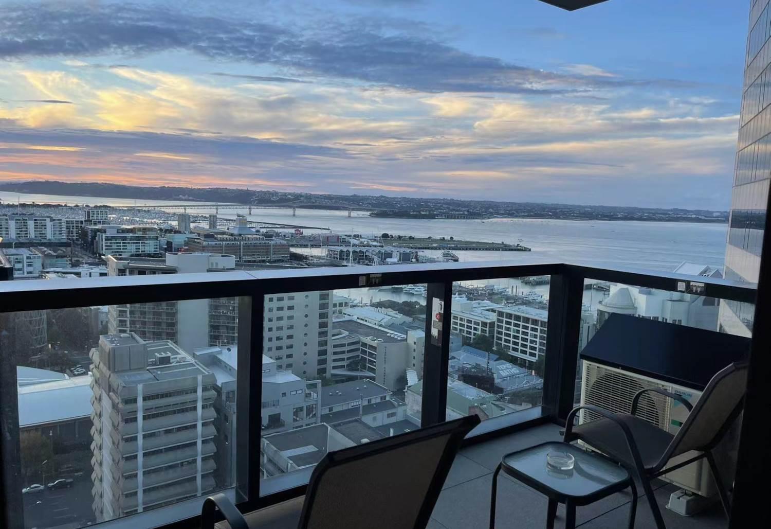 Gorgeous Seaview 2 Bedroom Apartment In Auckland Cbd Exterior foto