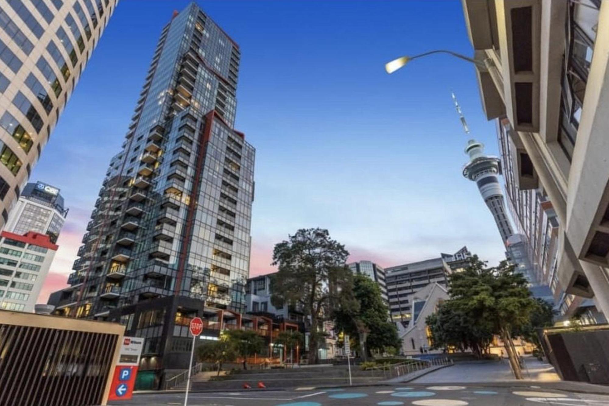 Gorgeous Seaview 2 Bedroom Apartment In Auckland Cbd Exterior foto